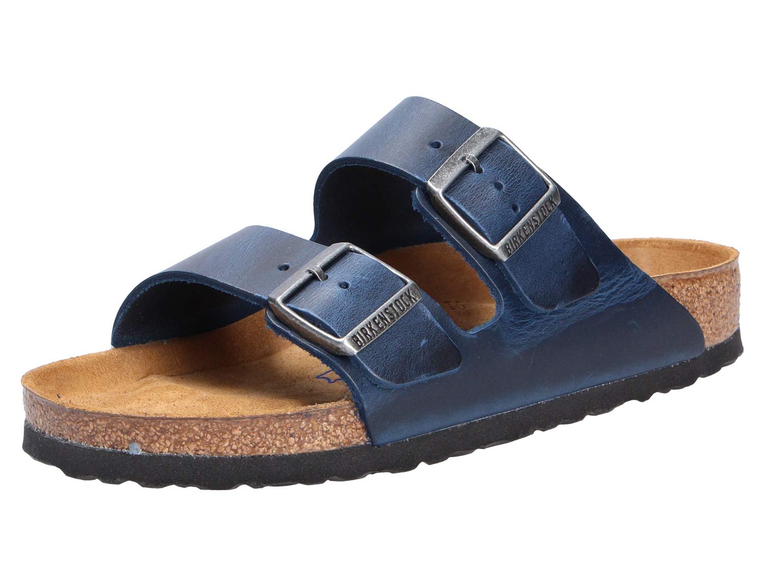 Birkenstock Unisex's Casual Sandals, Blue Bleu Bleu, 6.5 us