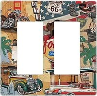 Vista 107 de Cubierta de Pared de Interruptor y Toma de Corriente de 1 Gang de Patrón Texturizado de Mármol Turquesa Oscuro Azul Gris Moderno Abstracto de Lujo