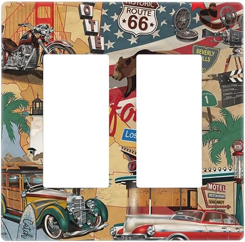 Miniatura 107 de Cubierta de Pared de Interruptor y Toma de Corriente de 1 Gang de Patrón Texturizado de Mármol Turquesa Oscuro Azul Gris Moderno Abstracto de Lujo