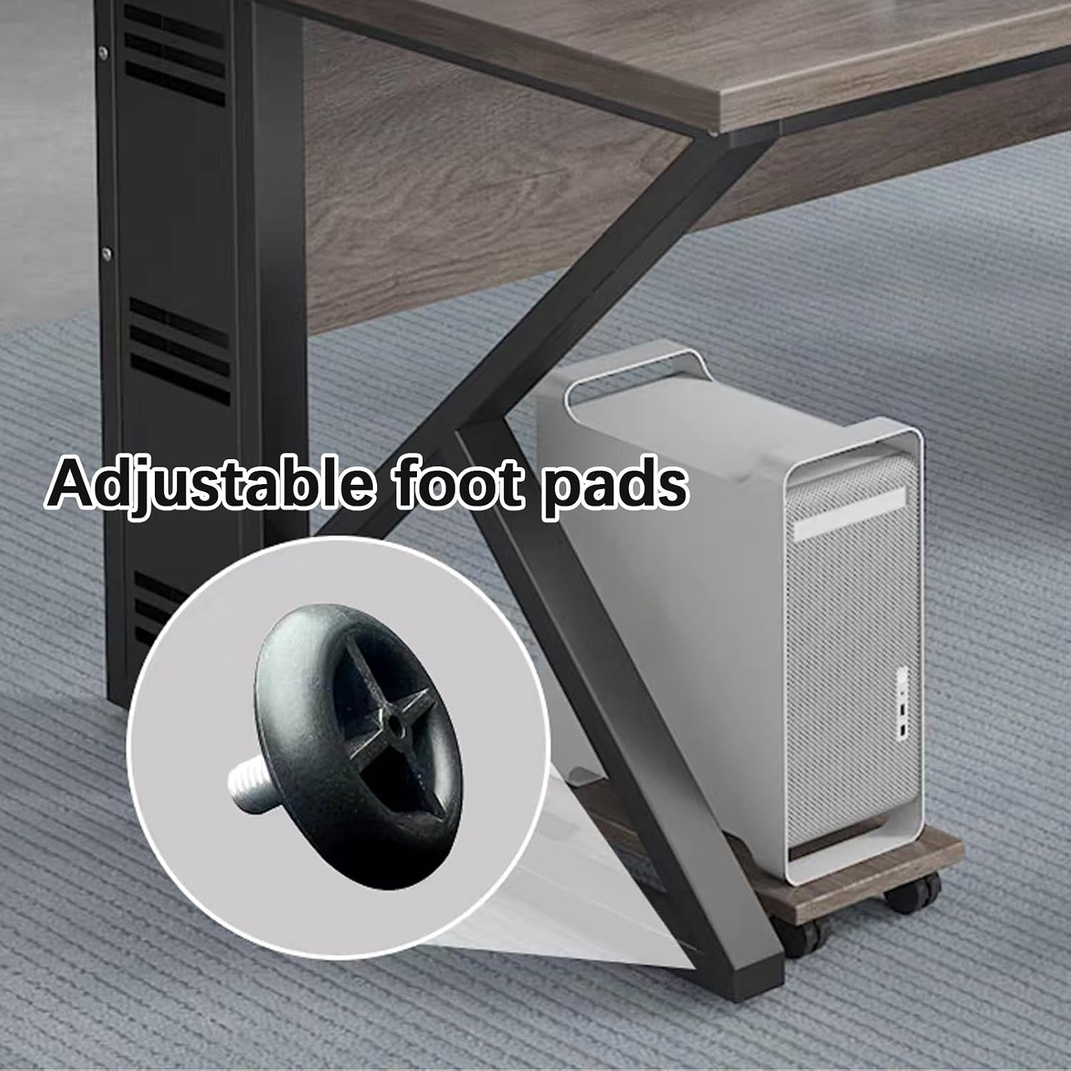 Conference Table, Executive Room Desk, Meeting Seminar Training Table, Rectangle Table with Adjustable Foot Pads, for Office, Boardroom, Meeting Room,Wood Color-160x60x75CM
