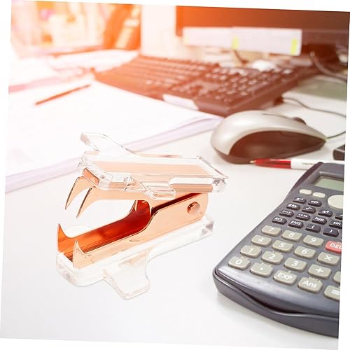 Miniatura 5 de Ciieeo Removedor de grapas de alta resistencia, herramienta ergonómica para uso eficiente en la oficina, extractor de grapas portátil multiusos para