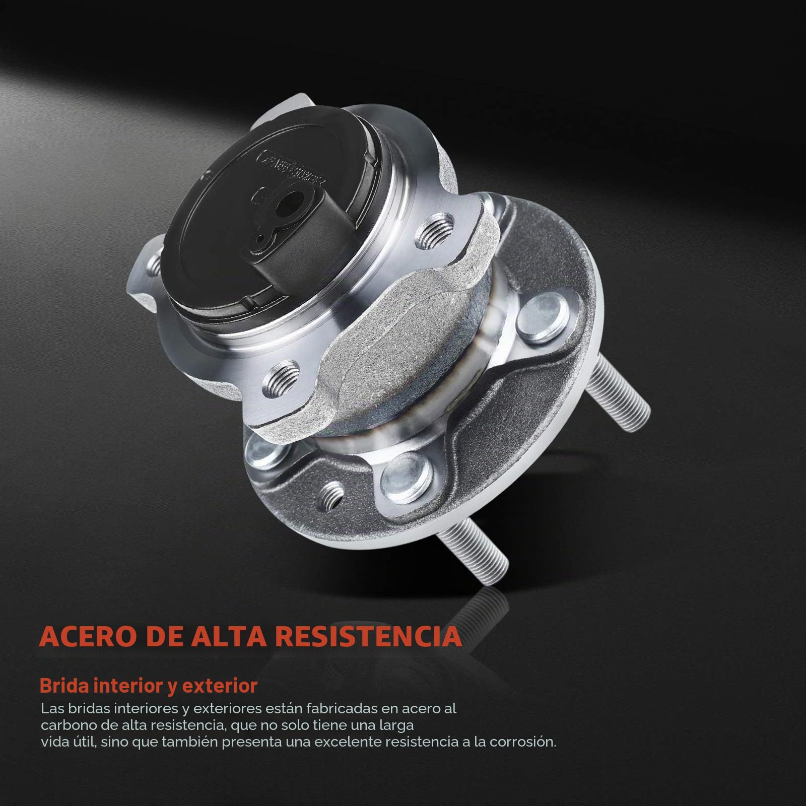 Frankberg 2 rodamientos de rueda traseros juego de rodamientos con sensor | 1769848, trasero Con sensor de carcasa Sensor de Velocidad de las Ruedas Sensor ABS Rueda con brida ⌀136
