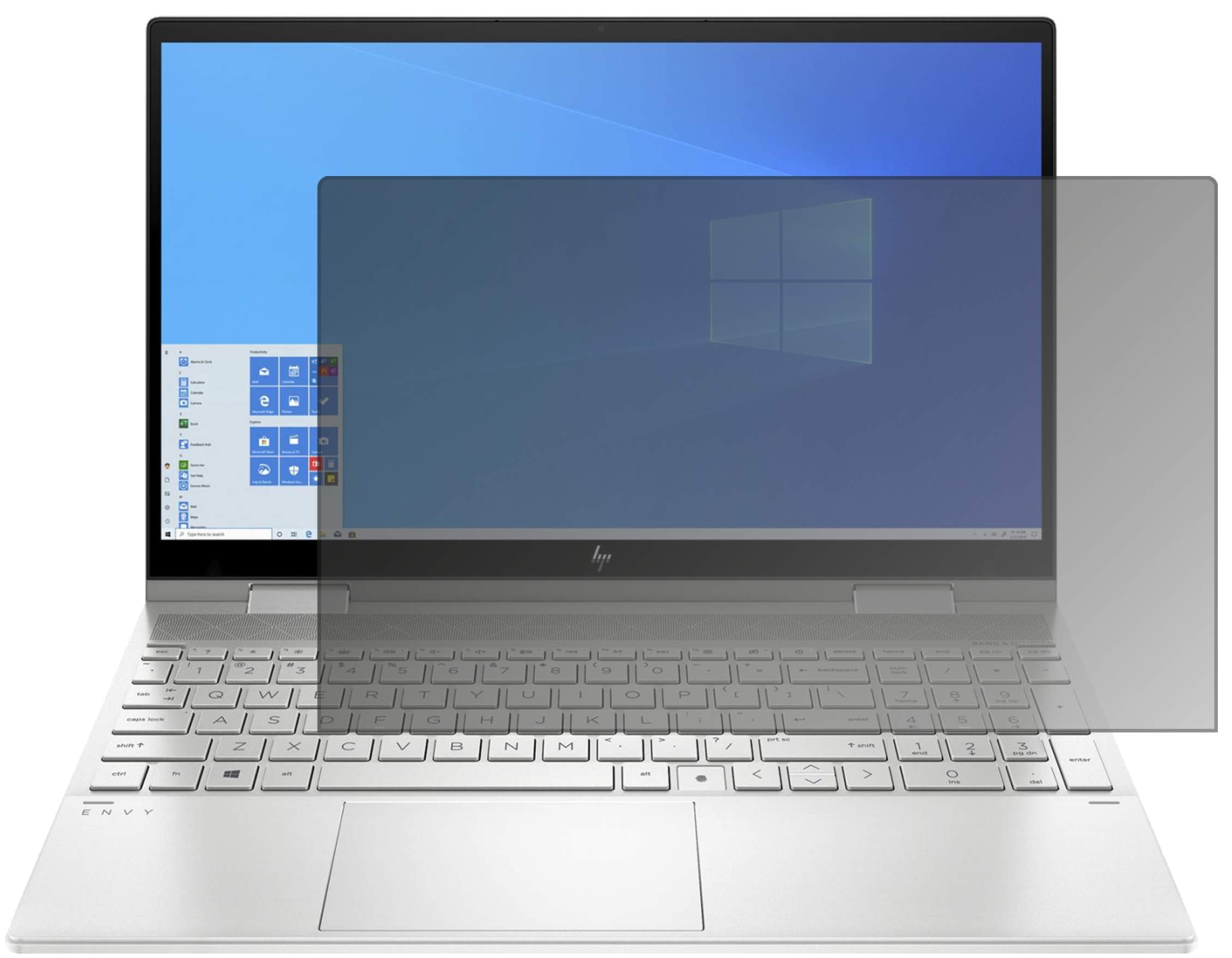 dipos Protector de Pantalla Antiespía para HP Envy x360 15 ed0768ng | Película protectora mate, filtro de privacidad 4 vías, ajuste perfecto, antiarañazos, sin burbujas, autoadhesivo