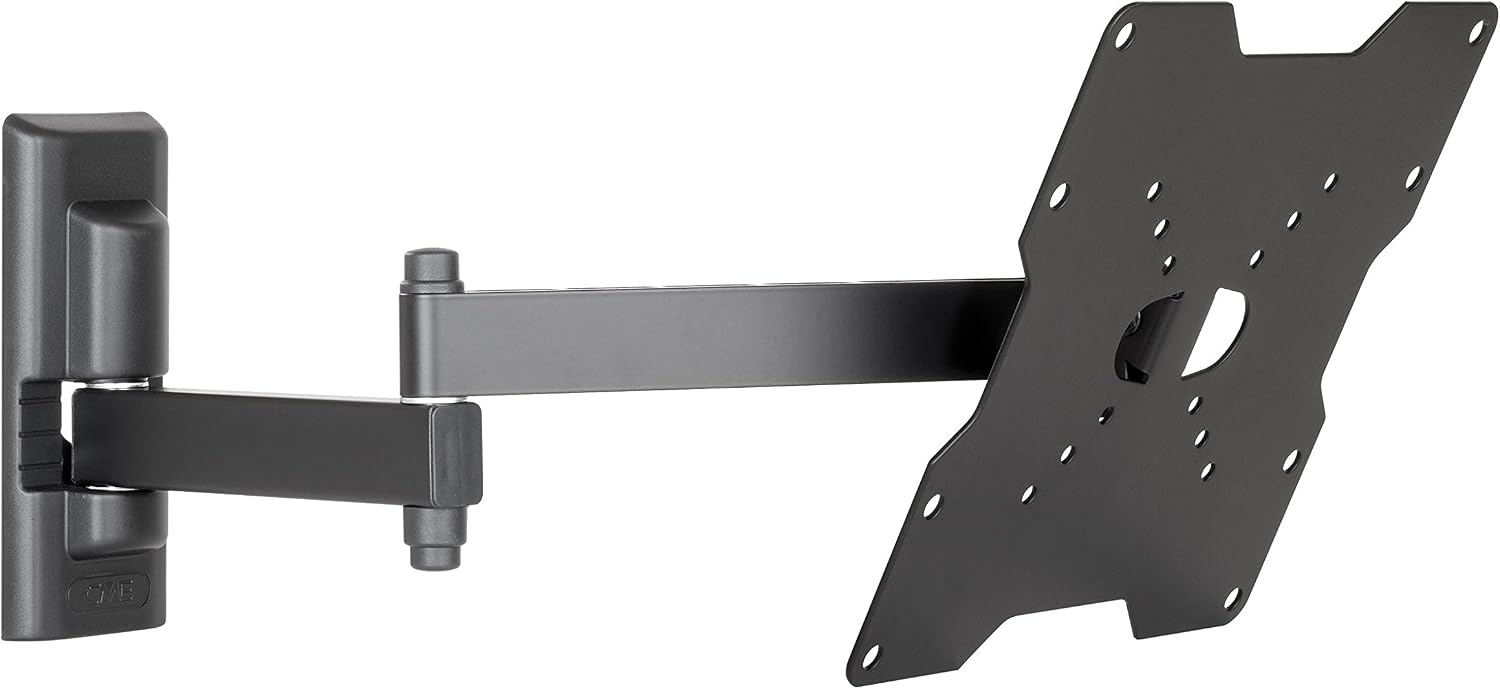 Supporto TV A Doppio Braccio Meliconi EDR 400 Per TV 40-55 Pollici - Estensione Fino A 40 Cm, Inclinazione E Rotazione, Made In Italy