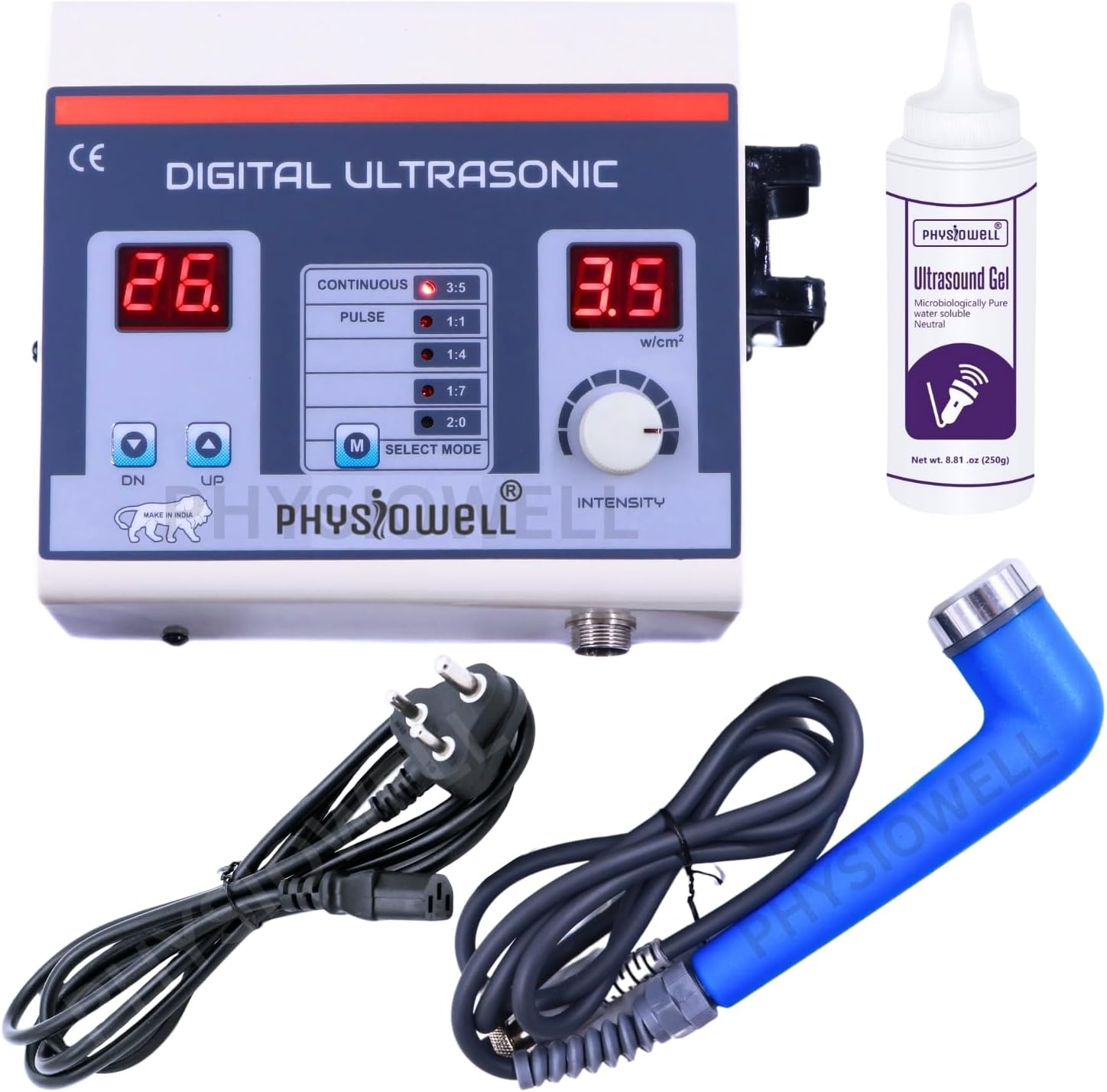 Physiowell Advance UST Physiotherapy Machine Mini Ultrasonic Machine Ultrasound Physiotherapy
