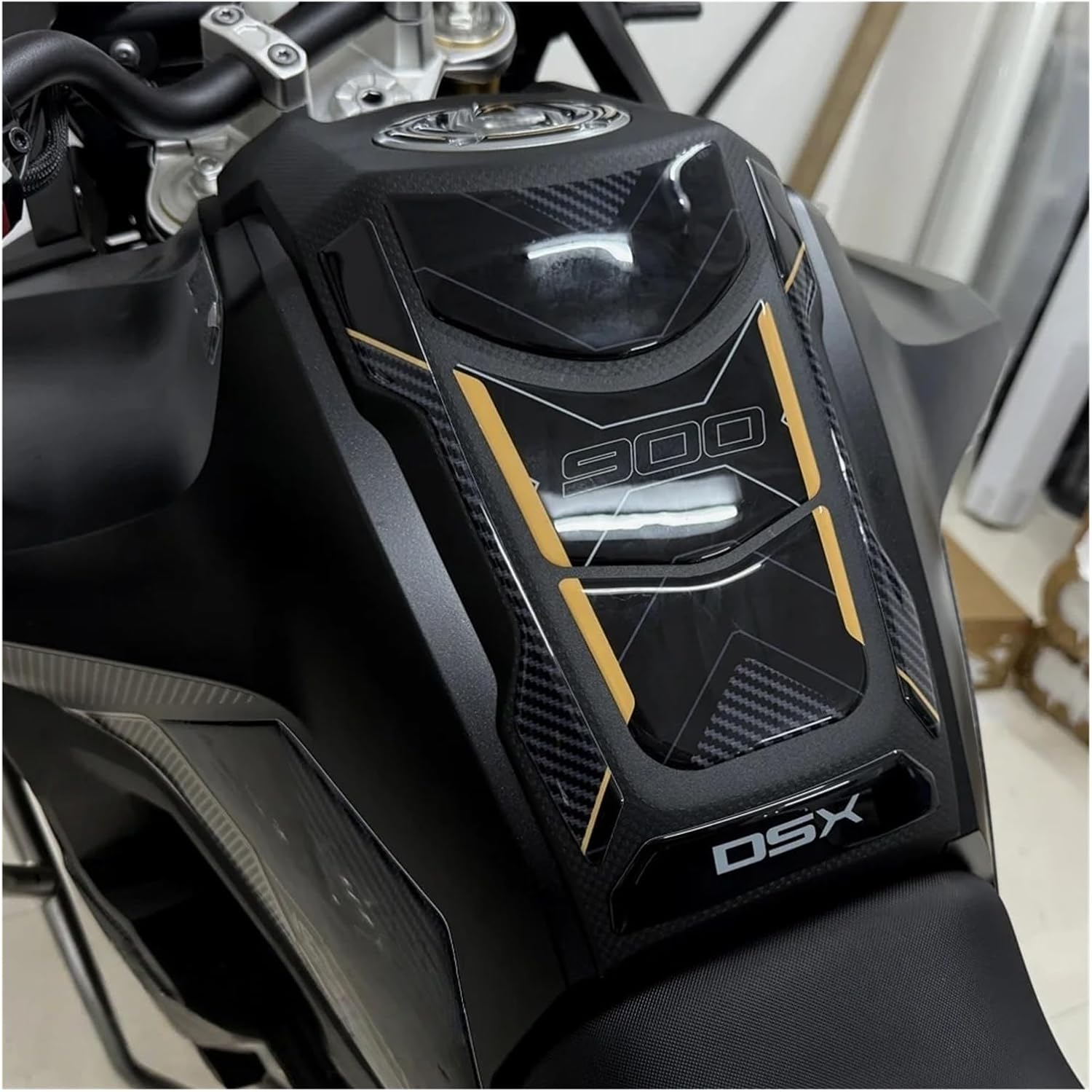 Motorcycle Tank Sticker Motorcycle Accessories Tank Pad 3D Epoxy Resin Sticker Protection Kit for Voge Valico 900DSX DSX900 DS900X 2024.