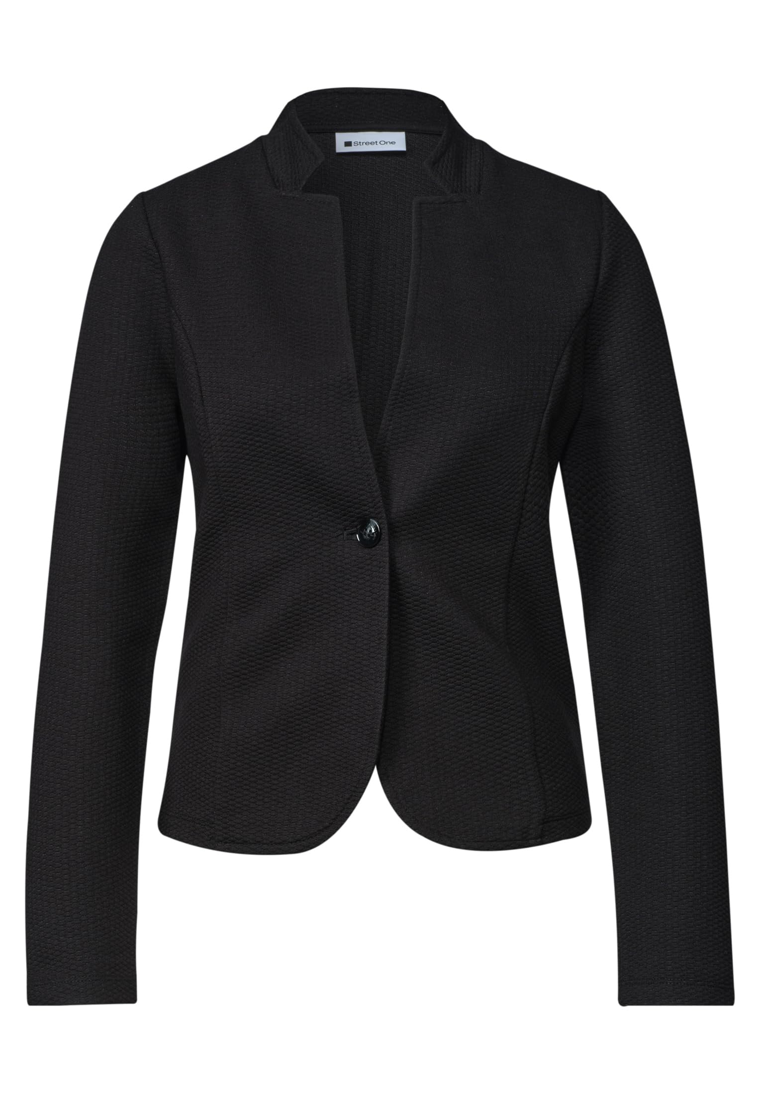 Damen Blazer mit Reverskragen und Struktur