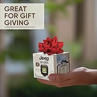 Vista 9 de Energizer Jeep MP-450 Linterna Frontal Recargable, Lámpara de Cabeza LED Recargable Ultra Brillante con Luz Blanca Roja Verde, Linterna Frontal