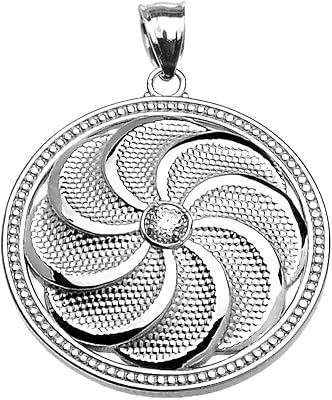 Sterling Silver Armenian Eternity Pendant