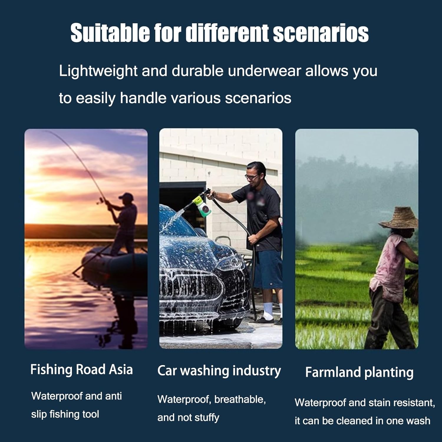 Chest Hip Waders With Boots,Suitable For Underwater Work, Aquaculture, And Car Washing