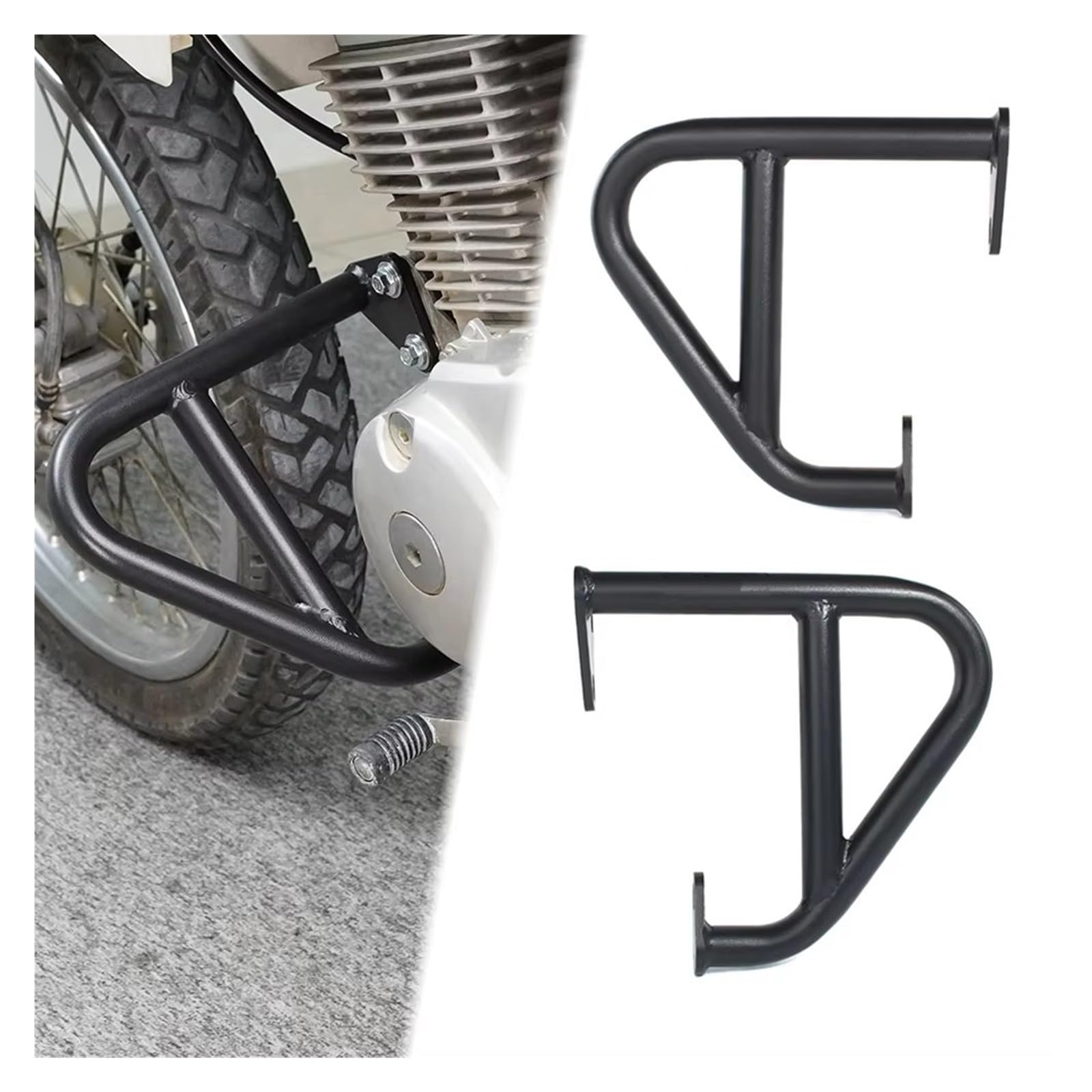 Paramotore Tubolare Per XR150L 2014 2015 2016-2024 Paraurti Motore Moto Barra Protezione Autostrade Tampone Carenatura Telaio Protezione Serbatoio Carburante Paraurti Motorcycle motore Paraurti