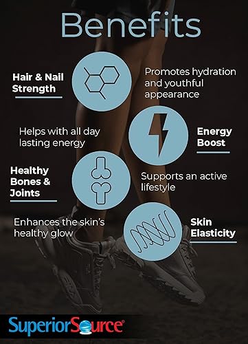 Miniatura 9 de Superior Source Keto Collagen - Polvo de proteína de colágeno con aceite MCT, apoya la salud del cabello, la piel, las uñas y las articulaciones,