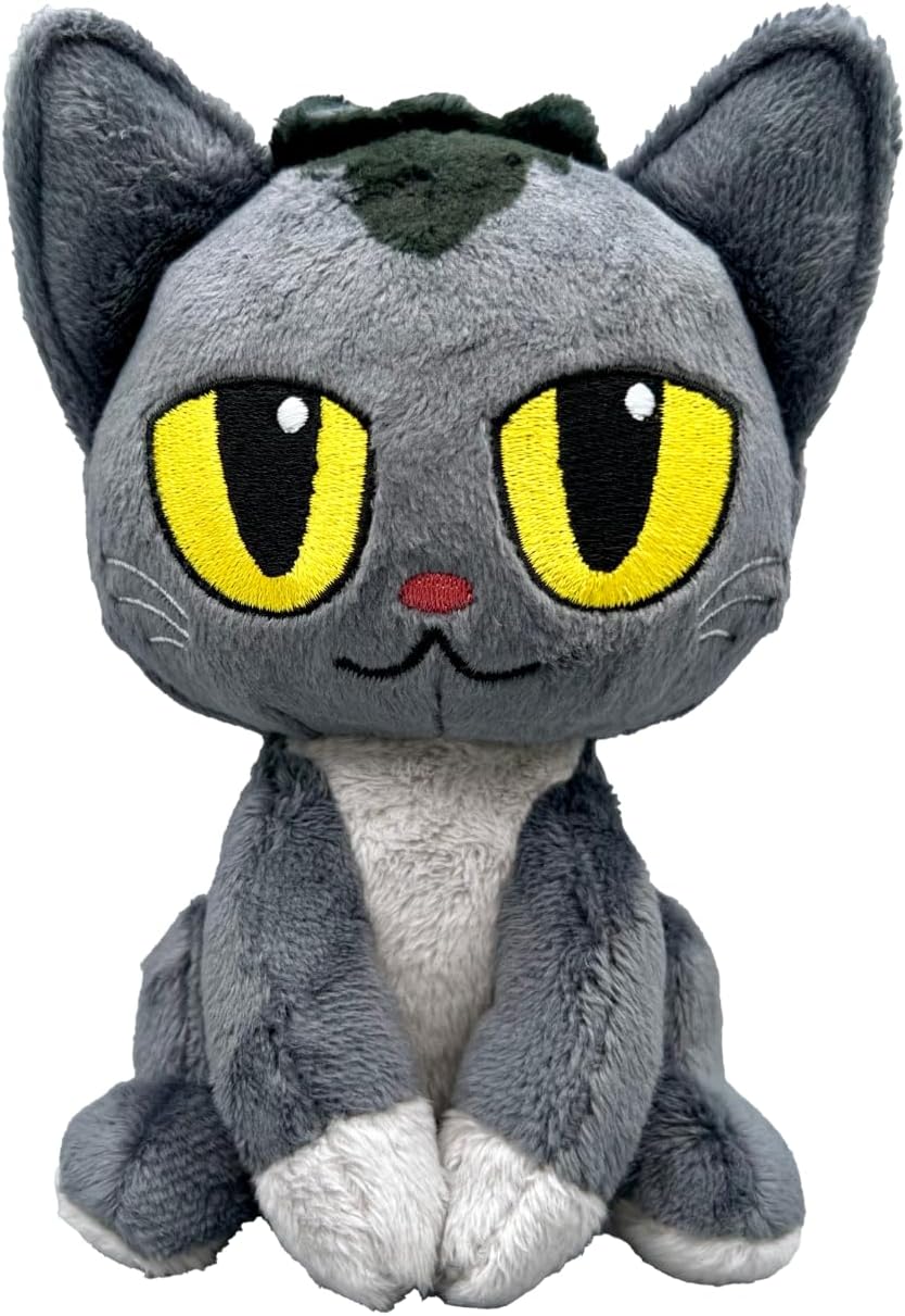 Warrior Cats Plush 6" - Graystripe Plush from The Warriors Book Series, Officially Licensed Products