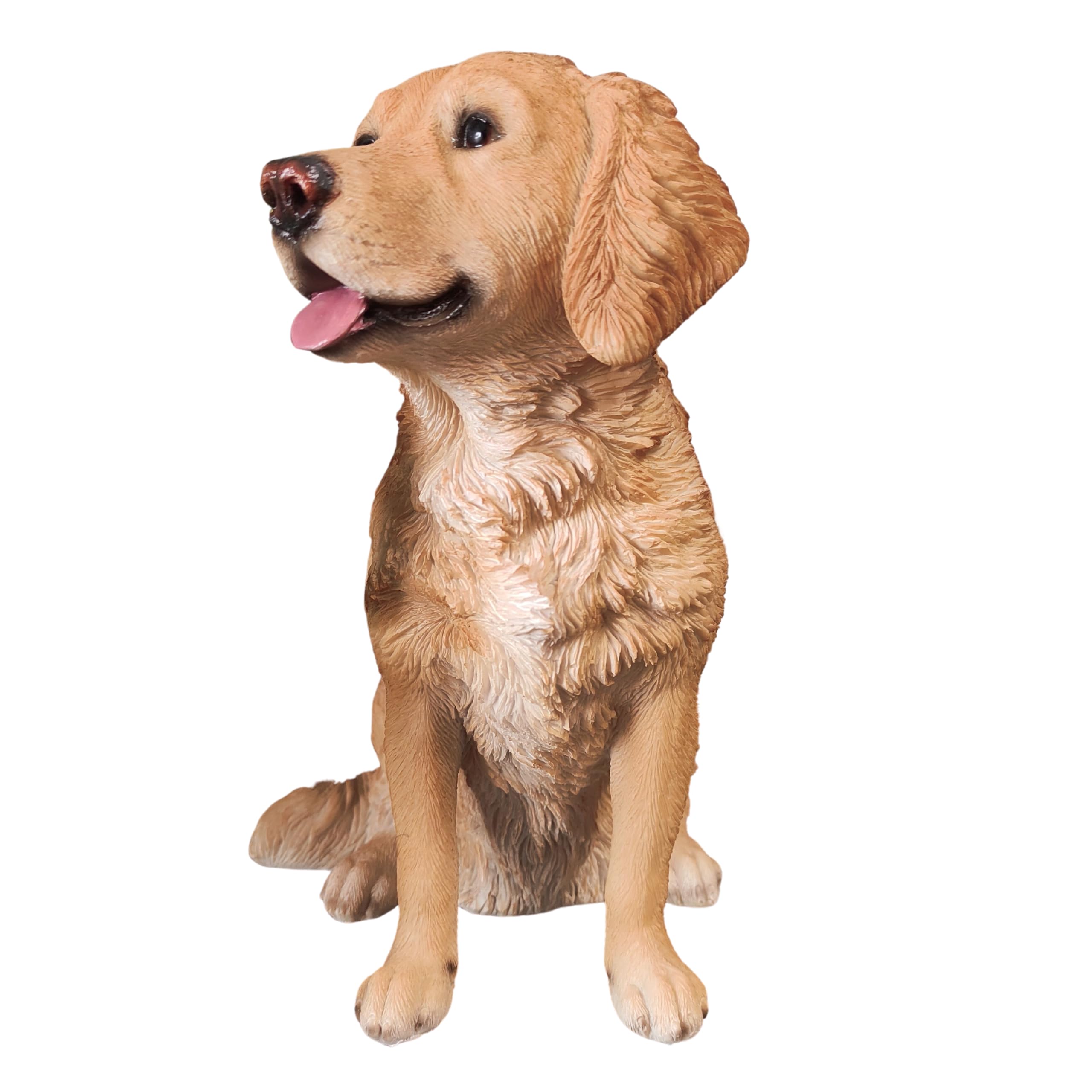 Vivid Arts Golden Retriever Dog - Garden Ornament 20cm - Indoor or Outdoor
