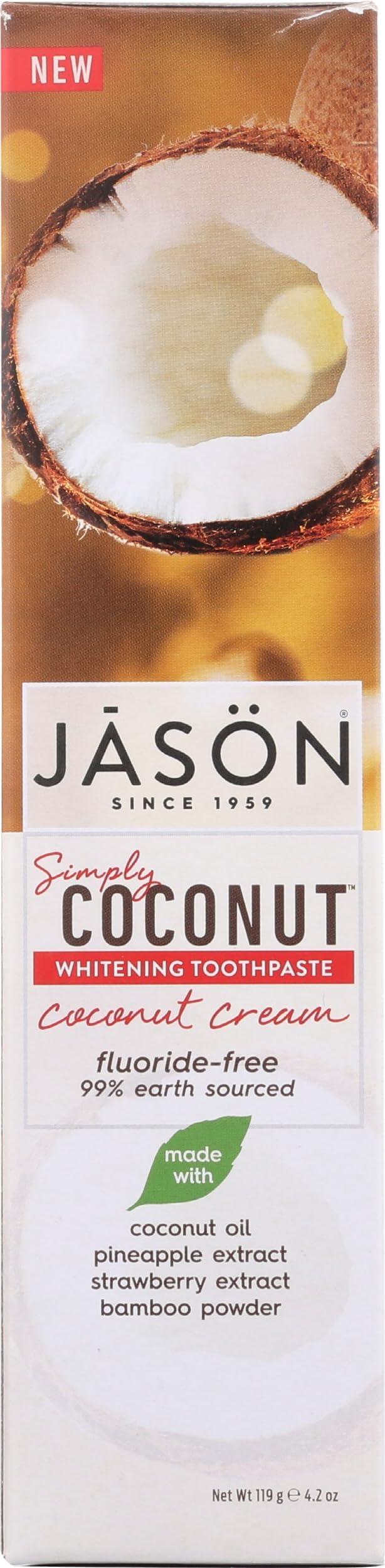 Jason Coconut Whitening Toothpaste