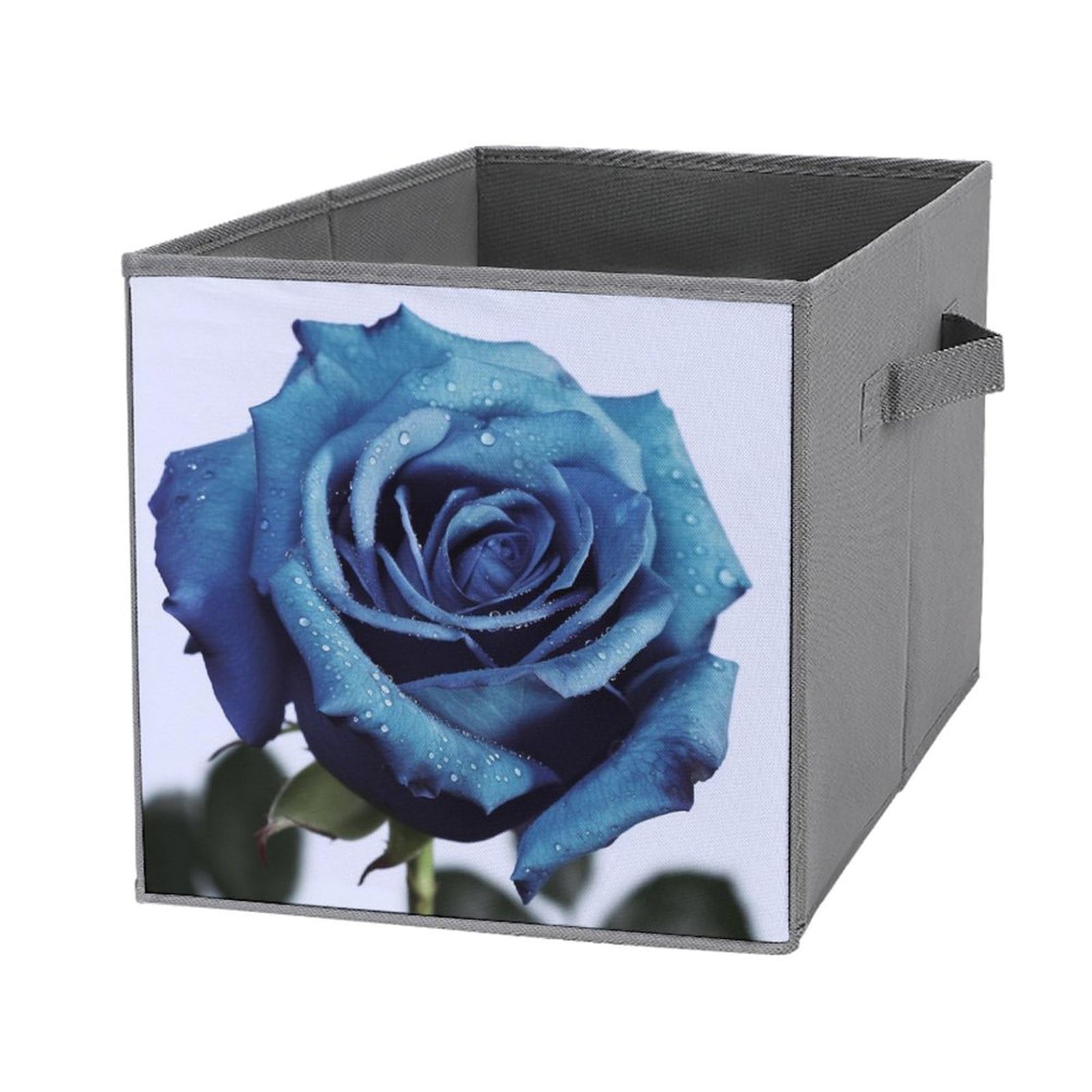 Placard encombré ? Utilisez cette boîte de rangement pliable bleu pour vos vêtements