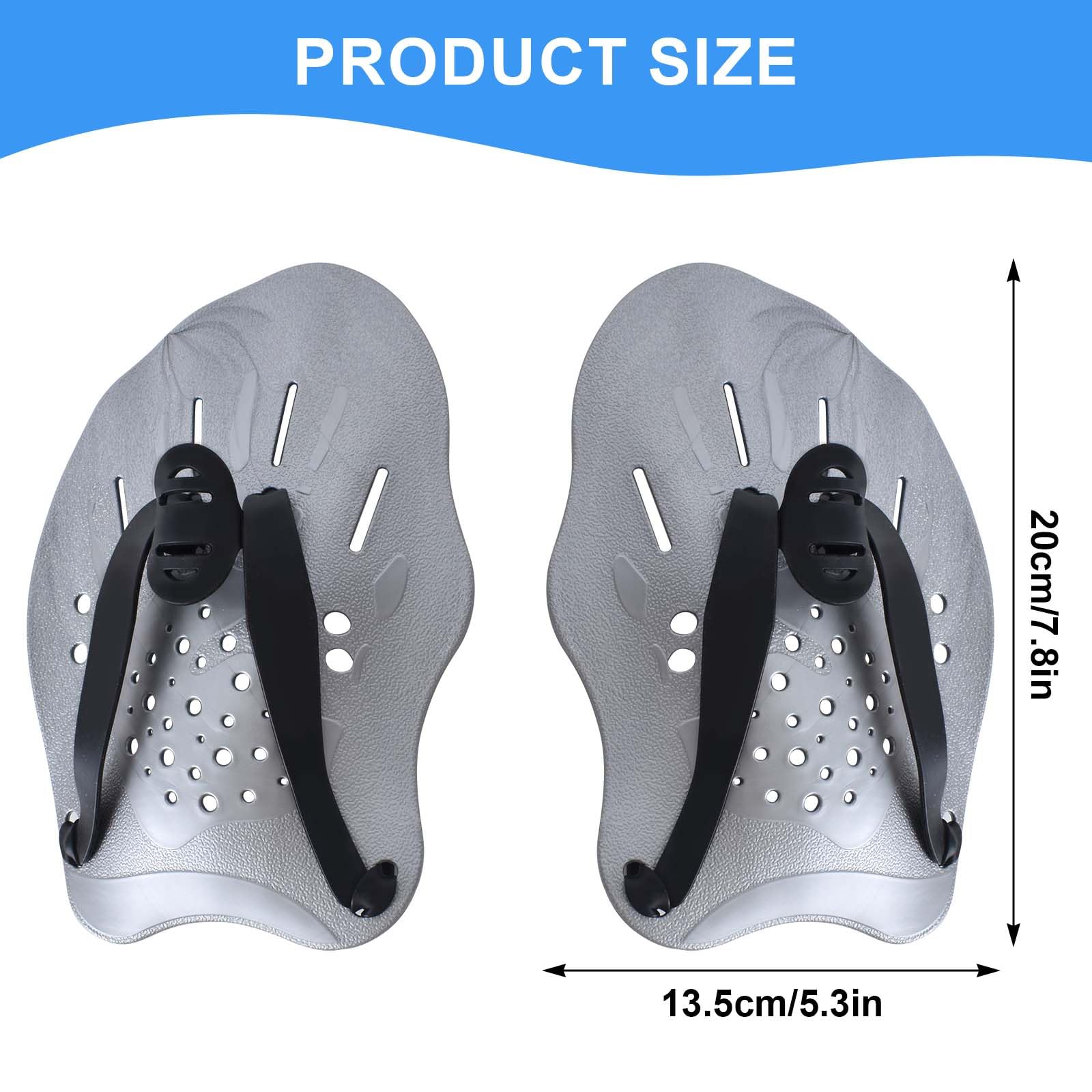 Accessoire Nage Pagaie Main 1 Paire De Pagaies De Natation Avec Sangles Réglables - Entraînement Brasse, Papillon, Freestyle, Adultes/Enfants Palmes Mains Nageurs Accessoire Nage Pagaie Main 1 Paire De Pagaies De Natation Avec Sangles Réglables - Entraînement Brasse, Papillon, Freestyle, Adultes/Enfants Palmes Mains Nageurs