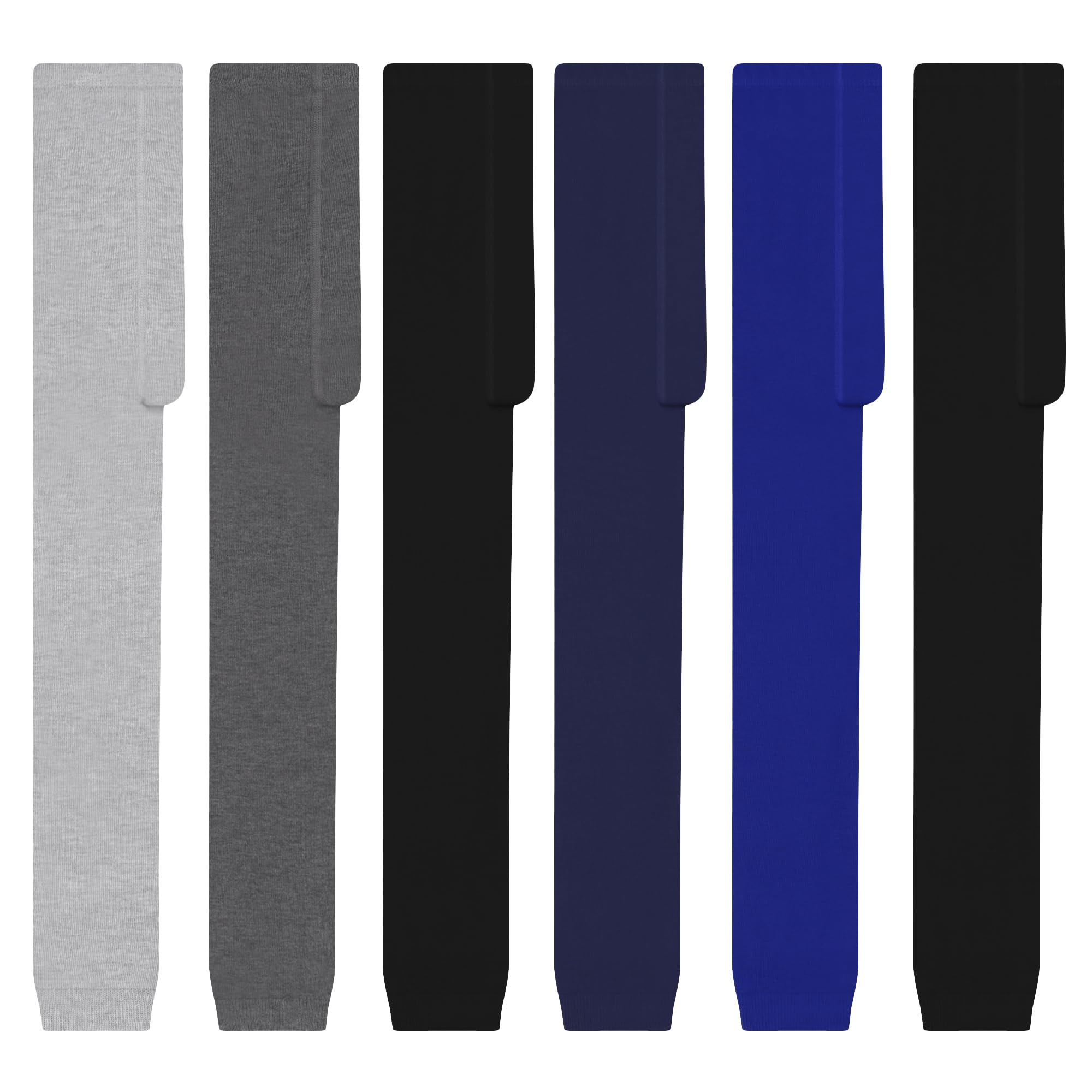 L&K-II 2786VA Lot de 6 sous-vêtements thermiques en coton pour enfant garçon et garçon Automne Printemps Longueur cheville