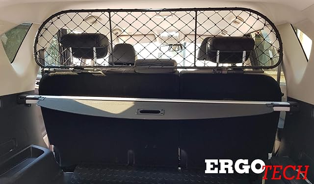 ERGOTECH Rejilla Separador protección para SsangYong Rexton, RDA65-M16 ksy008, para Perros y Maletas