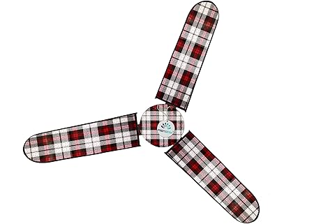 Padmansh Ceiling Fan Cover and Protector, Dustproof, Humidity Resistant from Inside, For 3 Blades and center part, Suitable for 21 Inches Ceiling Fan (Fan18) (1)