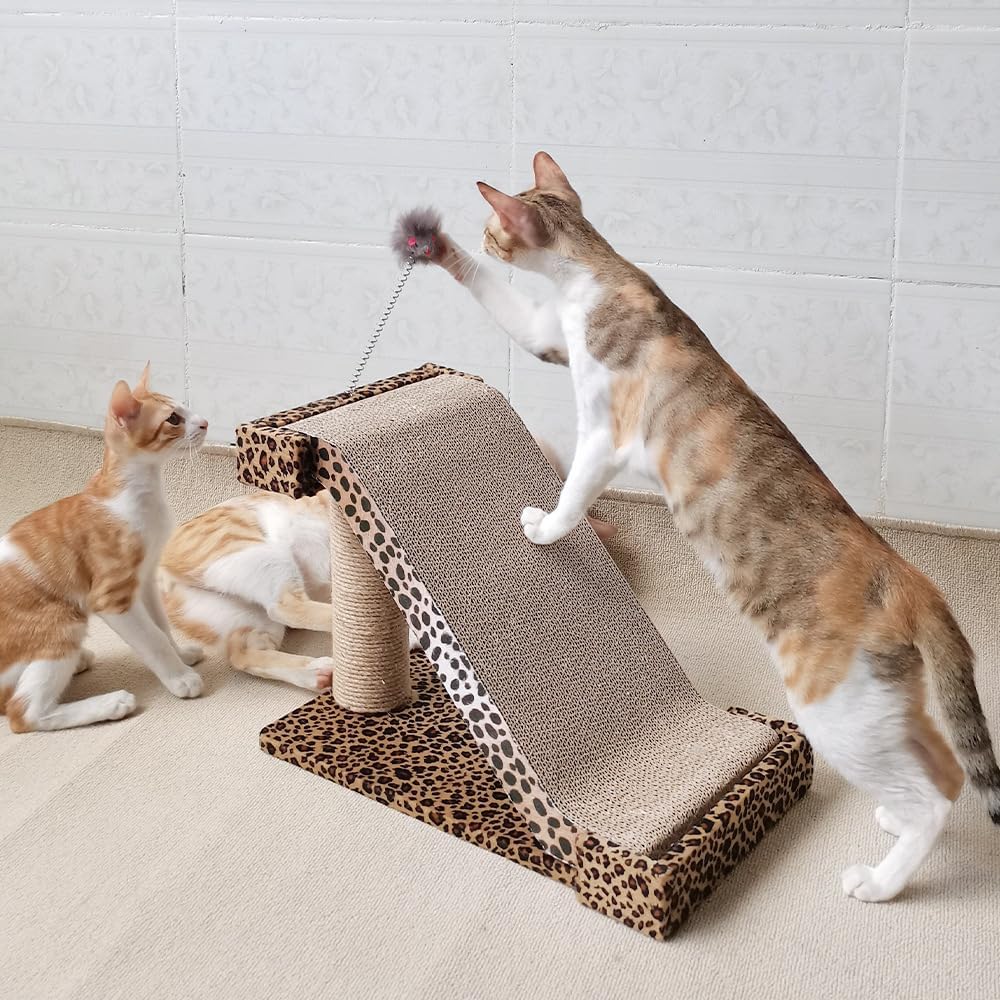 Cat Scratch Board with Corrugated Paper Can Be Replaced and Used Repeatedly