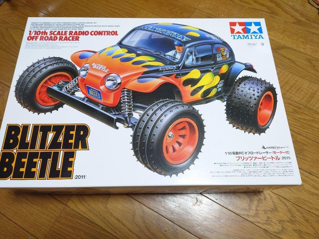 タミヤ ブリッツァービートル 1/10 モーター付き タミヤ ブリッツァー