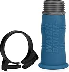 Camco Water Bandit | Features a Highly Flexible Silicone-Polymer Sleeve & ABS Male Water Hose Connection | Works with Damaged or Stripped Faucet Threads or Faucets Without Threads (22484)