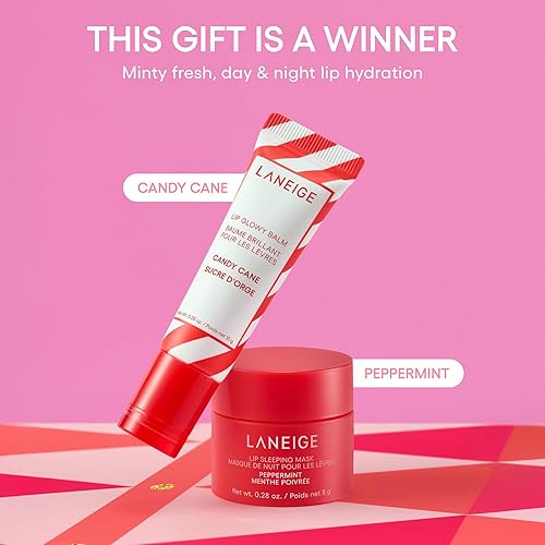 Miniatura 2 de Laneige Skincare & Lip Care Holiday Gift Sets  Lip Mask, Water Bank, Lip Glowy Balm  Beauty Essentials for Gifting & Self-Care