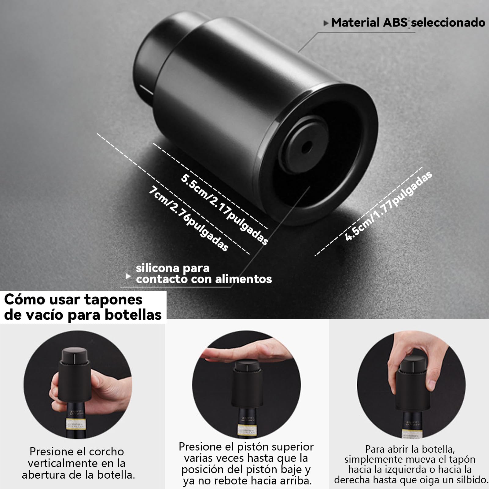 Enfriador de vino eléctrico de doble botella, enfriador de 2 botellas para vino y champán estándar de 750 ml, acero inoxidable con control táctil, refrigeración 24 horas para cocina, bar, fiesta