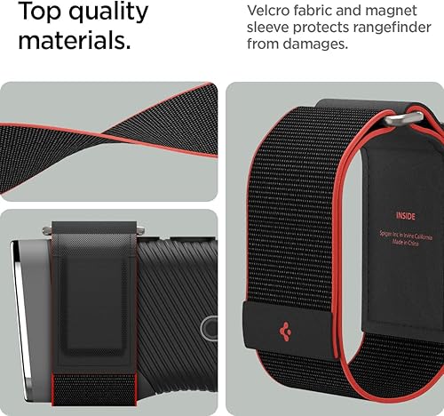 Miniatura 5 de Spigen Correa magnética universal para telémetro de golf, envolvente, montaje, sujeta de forma segura los telémetros láser de golf a los carritos,