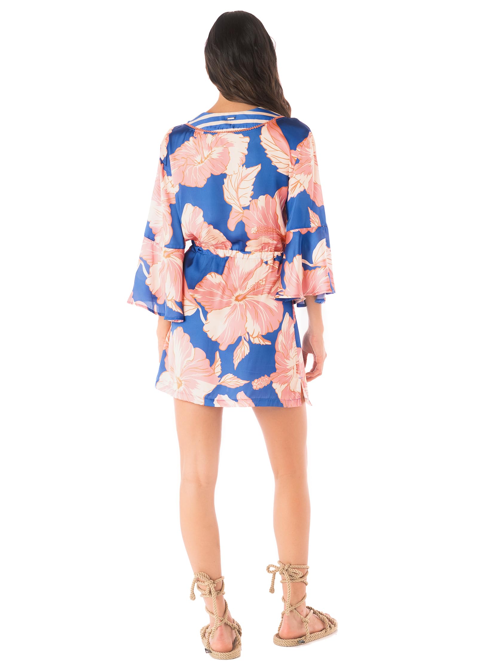 Maaji Damen Magnolia Mirage Enjoyable Kaftan Badebekleidung, Helles Blau, Small