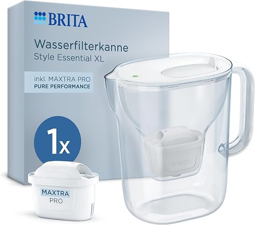 BRITA Filtre à eau Style Essential XL blanc (3,6 l) avec … - 1
