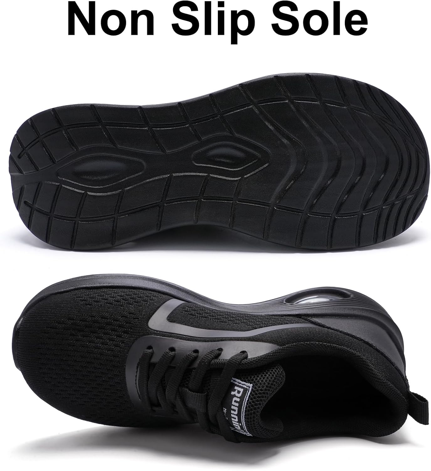 Womens Wide Width Walking Shoes 10 M US Black