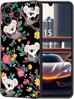 Case for iPhone 17 Pro Max,Ultra Thin Silicone Soft Frosted TPU Shock-Absorption Anti-Scratch Protective Case for iPhone 17 Pro Max,Colorful Koala