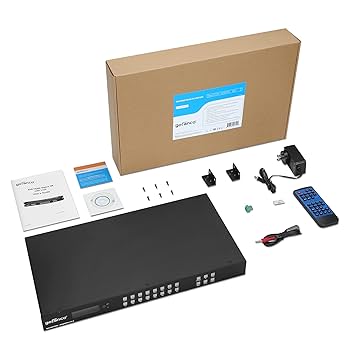 Amazon.com: gofanco 8x8 HDMI Matrix Switch with LCD Info