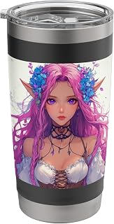 Anime Girl Otaku Kawaii Manga Reader Japanese Stainless Steel Insulated Tumbler
