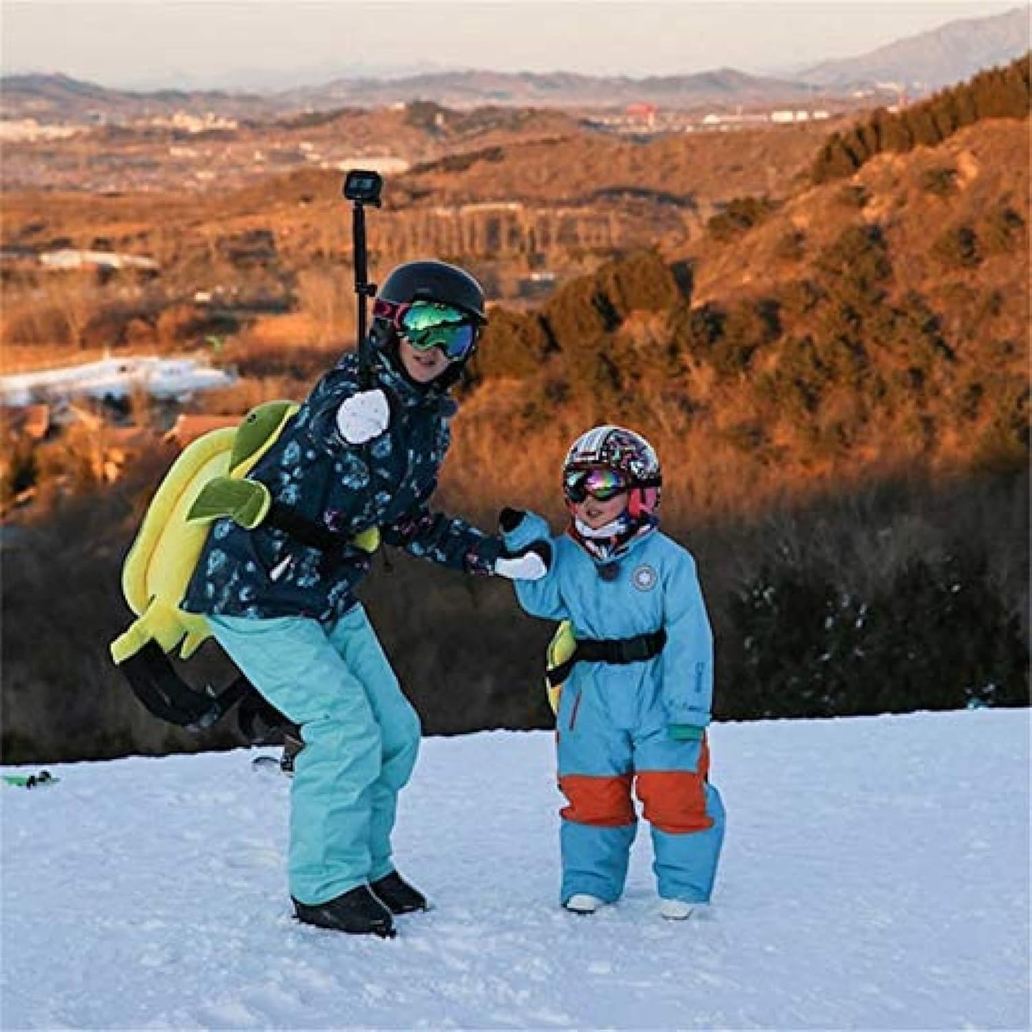 Skateboard-schutzausrüstung für Kinder und Erwachsene, Niedliches Schildkrötenkissen, für Inlineskaten, Skaten, Skateboard, Roller