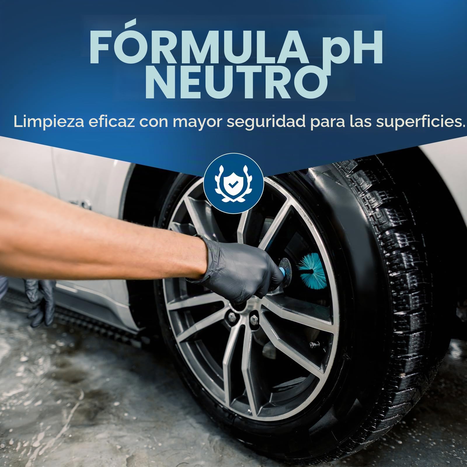 Vonixx Izer Descontaminante ferrico | Limpeza de jantes, Pintura e Motor, fórmula pH Neutro e sem ácido - Elimina óxido, pó de travões e partículas metálicas (1,5L)