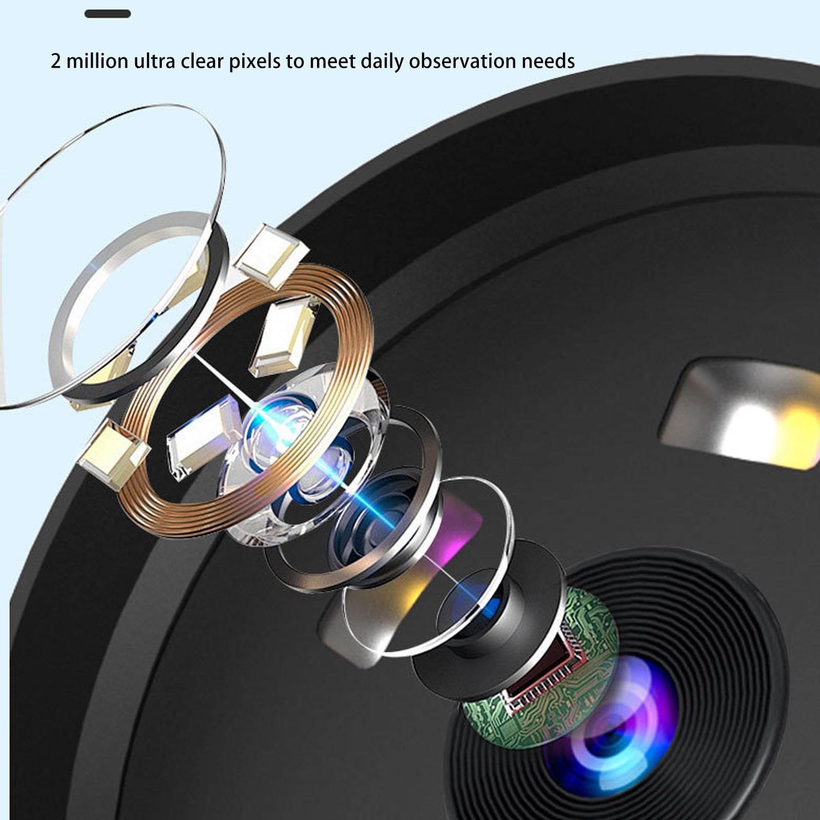1000x Vergrößerungsglas Handheld Digital Lupe mit Leichten 4 Zoomtasten Vielseitige Kamera Funktionen für Hobbyisten