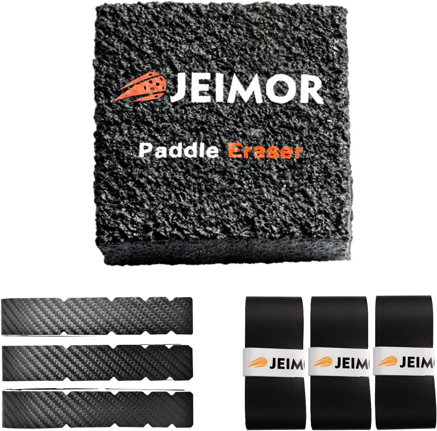 Pickleball Paddle Eraser, Carbon Fiber Cleaner with Carry Case