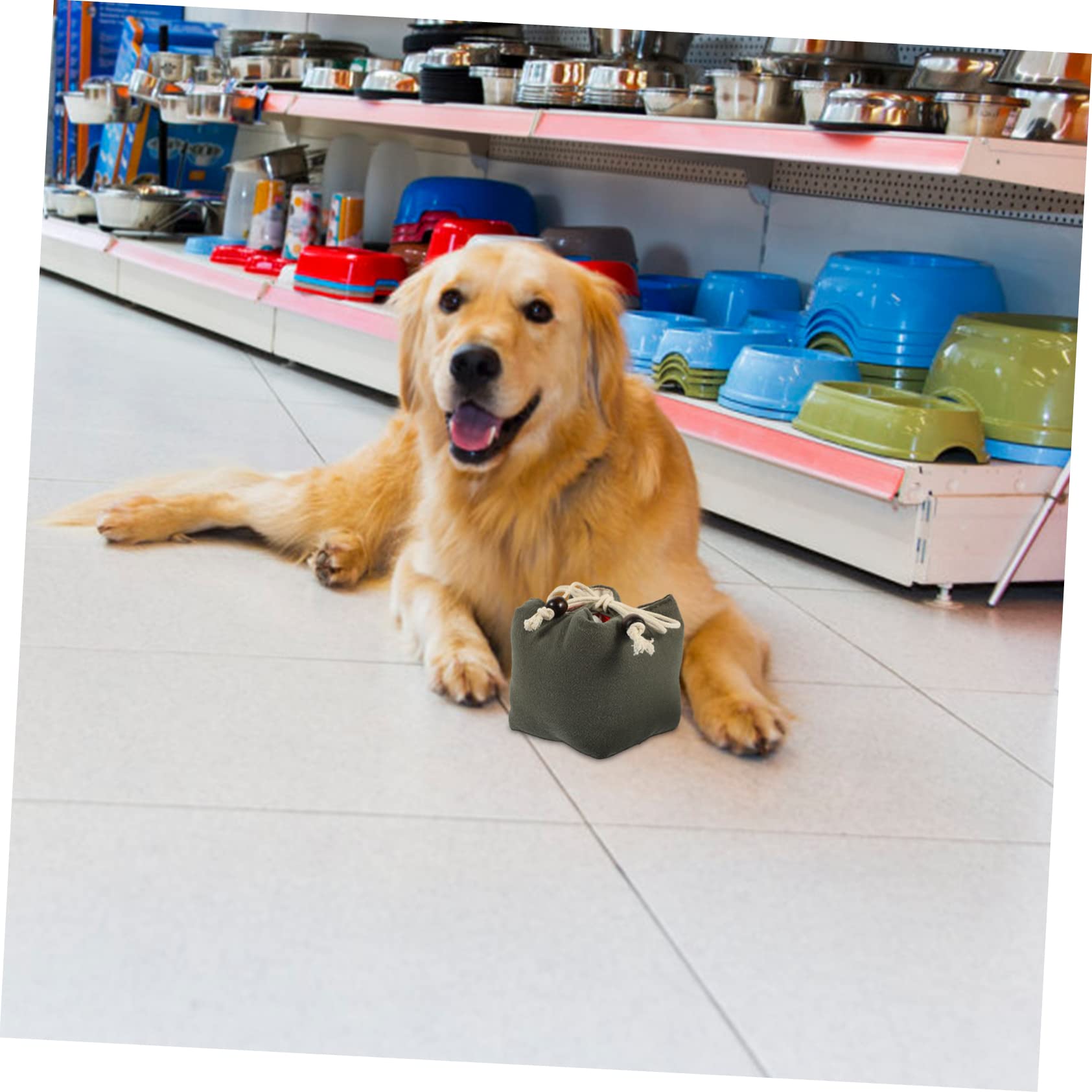minkissy 5pièces Pochette De Friandises pour Chien Entraînement Et Pratique Rangement Facile pour Récompenses Lors des Et Séances Éducation
