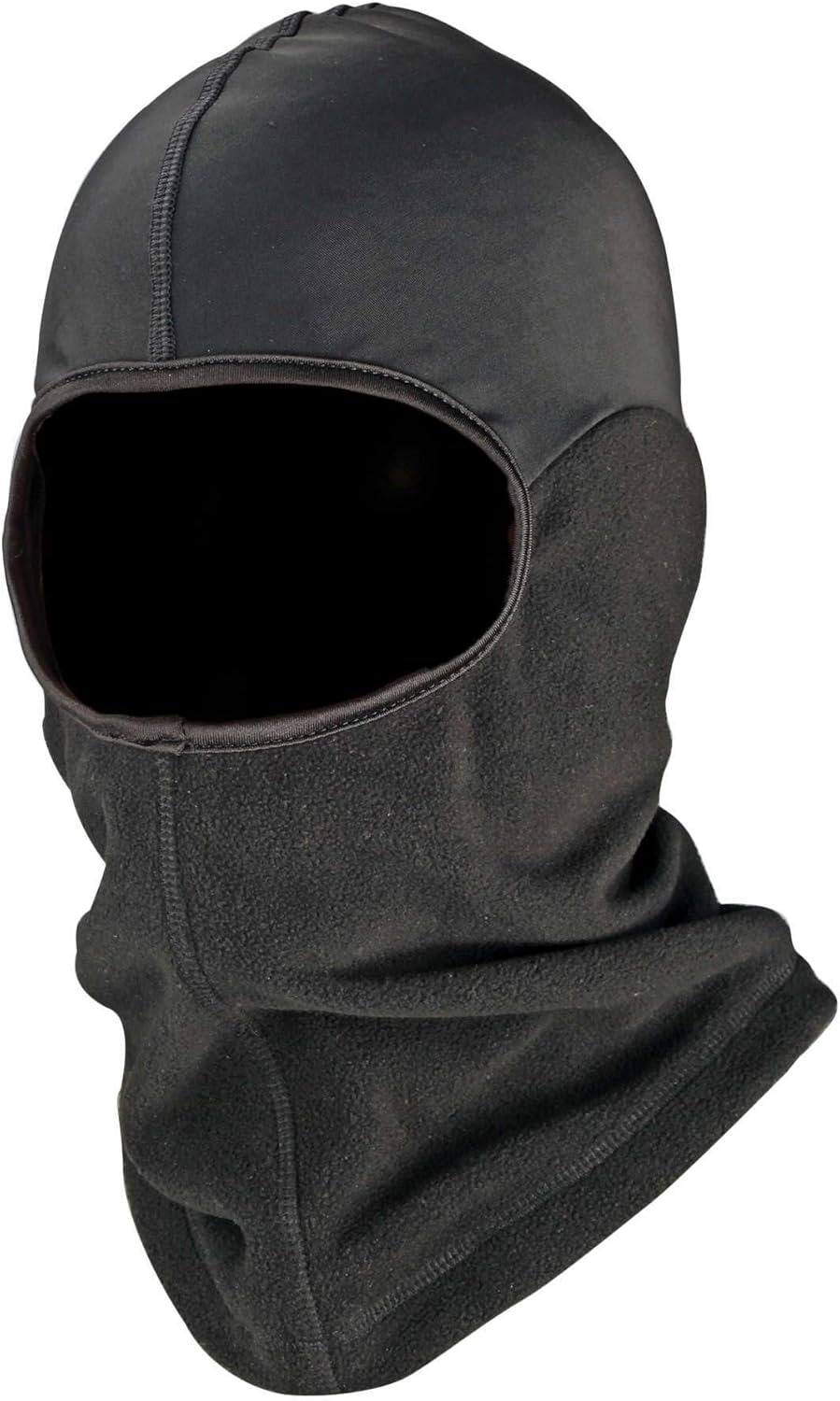 Balaclava with Spandex Top, Comfortable Wear Under Helmet, Winter Face Mask, Ergodyne N-Ferno 6822,Black : Clothing, Shoes & Jewelry