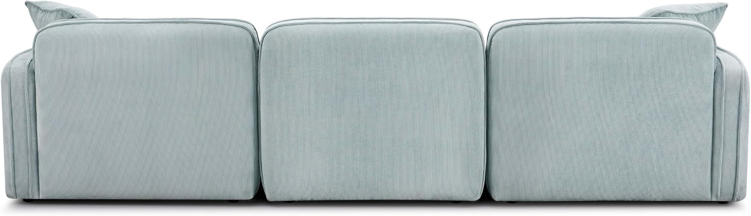 Tov Furniture Travie Modular Sofa (Light Green Performance Corduroy Velvet)