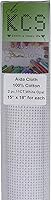 Vista 127 de KCS 2 piezas de tela de costura de algodón Aida de punto de cruz de 15 x 18 pulgadas (blanco antiguo, 14 unidades)