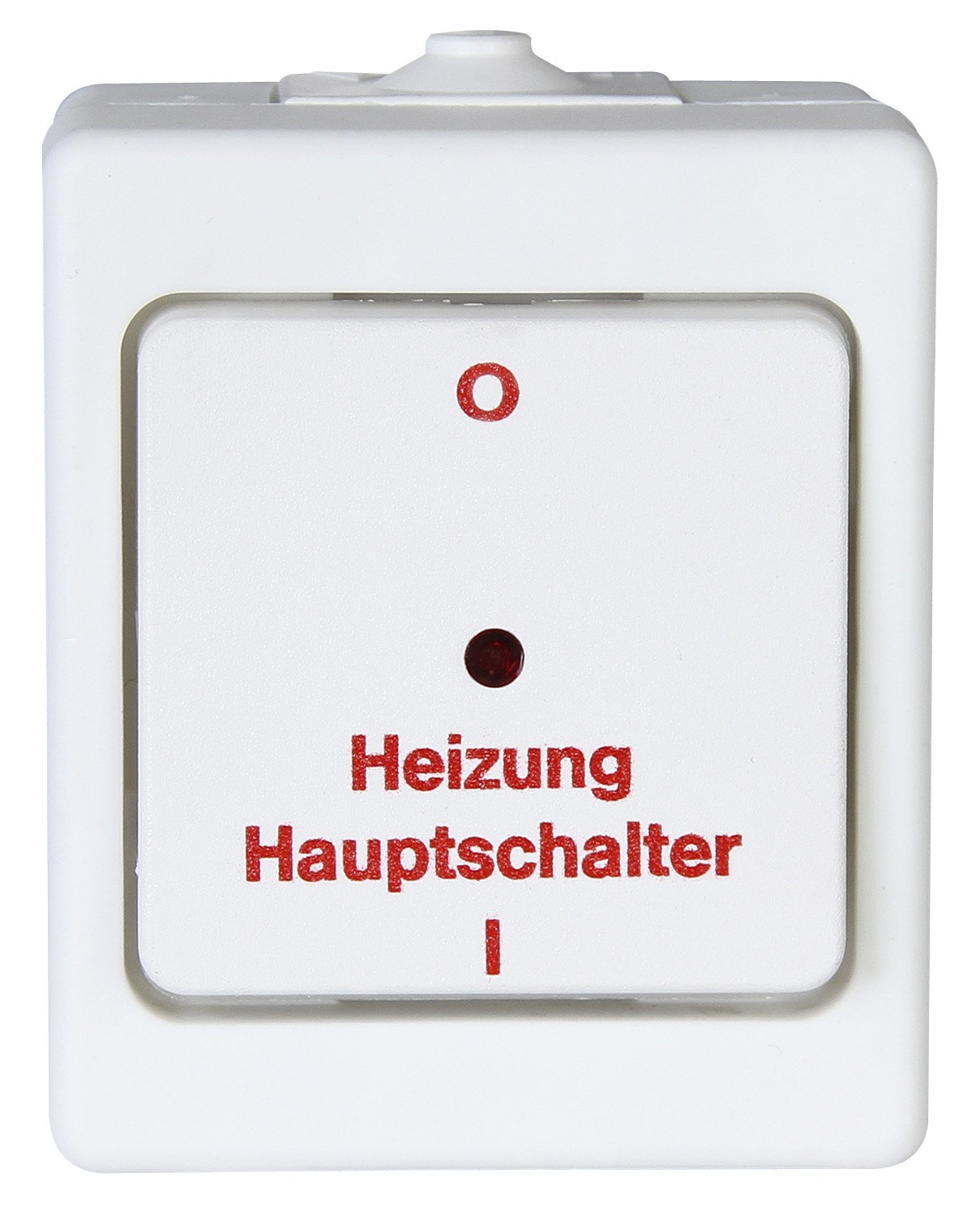 Kopp 567302005 Wall-Mounted Damp Room Heating Main Switch IP44 Standard