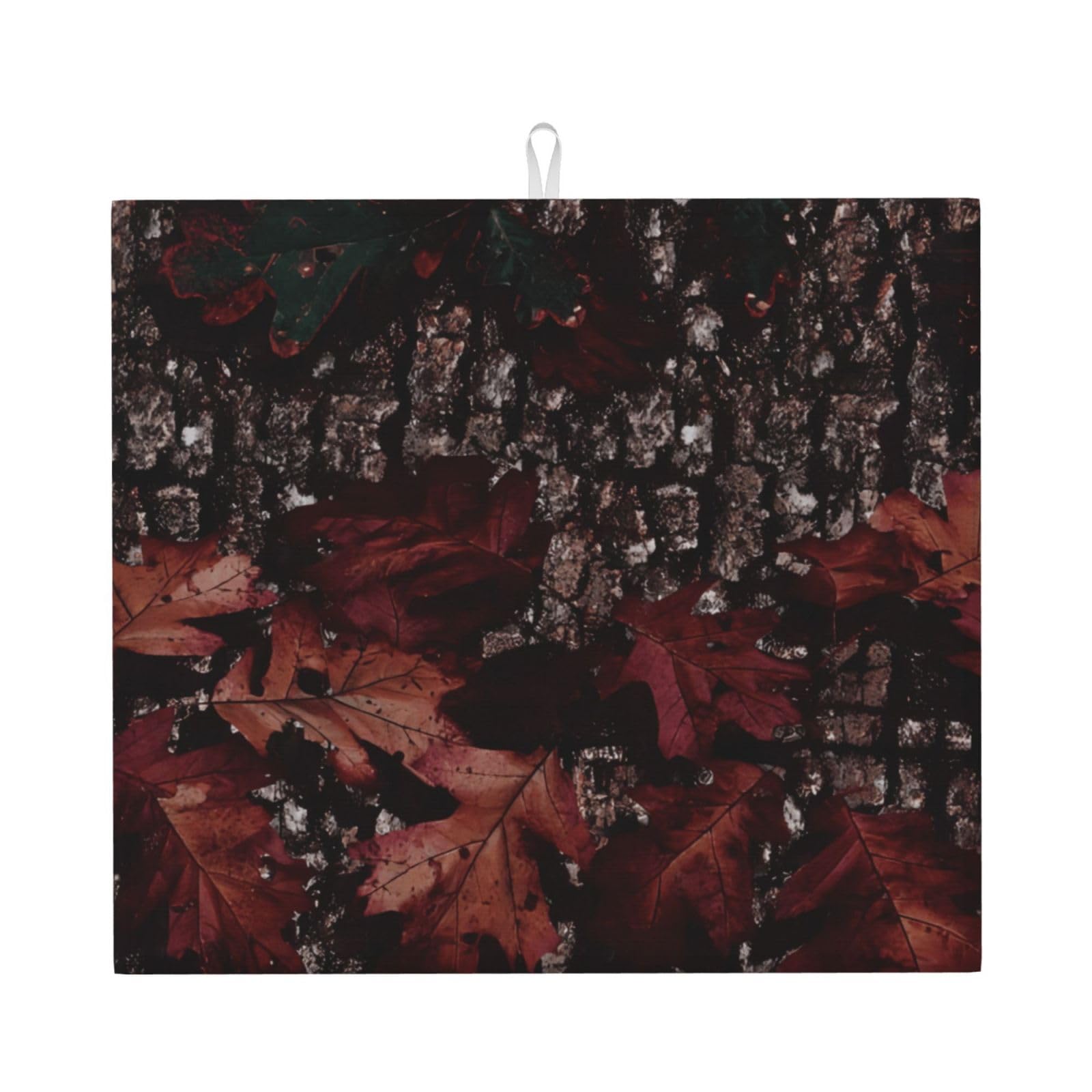 HJFCZH Outfitter Tuff Camo Prints Kitchen Drying Mat - Absorbent Dish Drying Throw with Vibrant Prints, Quick-Dry Countertop Layer for Dishes & Appliances - Non-Slip & Foldable