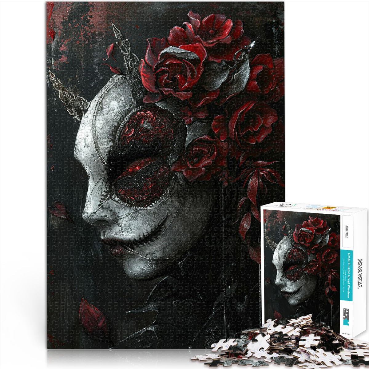 1000 Piece Jigsaws for Adults Art Spielzeug-Intellektuelles Spiel Einzigartige Geburtstags- und Geschenkideen52x38cm