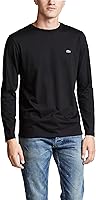 Vista 1 de Lacoste Camiseta de manga larga para hombre Pima de ajuste regular con cuello redondo