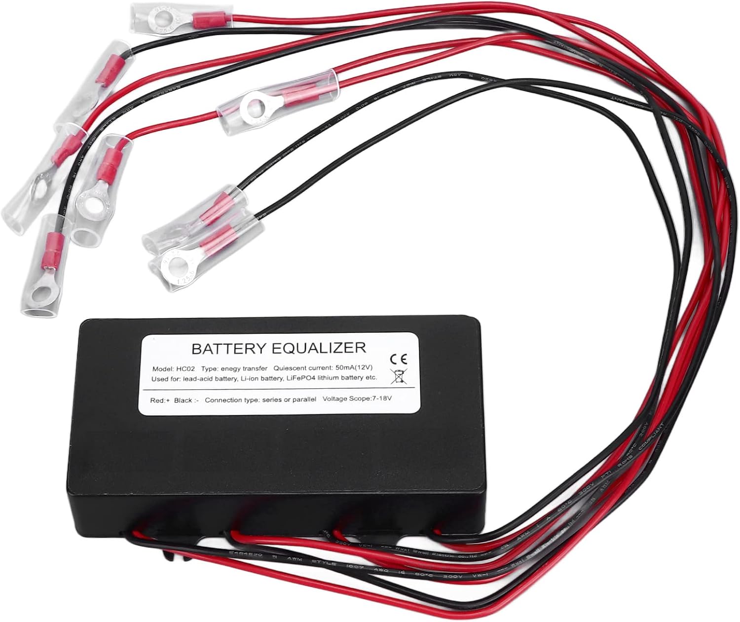 4S Battery Equalizer 48V Battery Balancer Voltage Balancer Solar System with Digital Tube Display for Automobile Industry