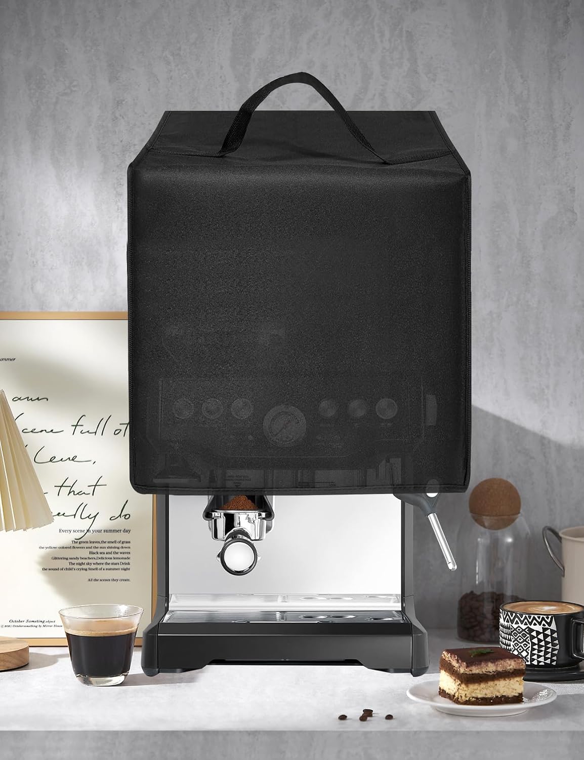 Espresso Machine Cover for BES870XL/ BES880BSS/BES876BSS Coffee Maker